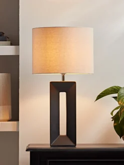 Abstract Block Table Lamp