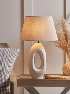 Abstract Speckled Table Lamp
