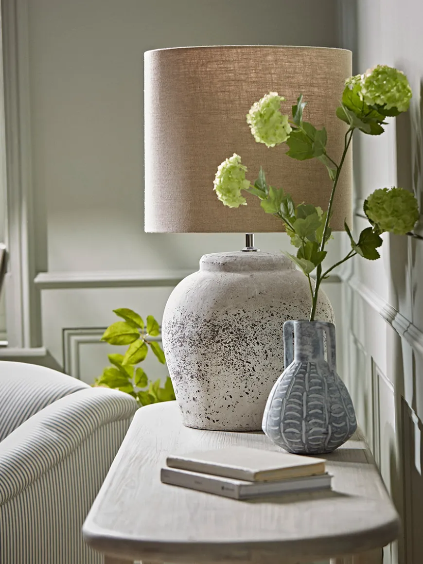 Aged Concrete Table Lamp