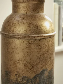 Aged Metal Table lamp
