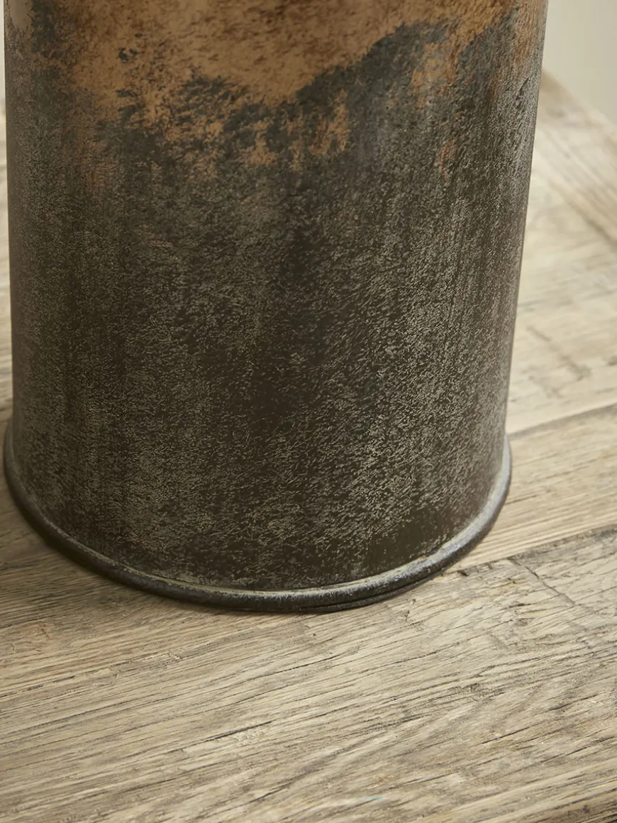 Aged Metal Table lamp