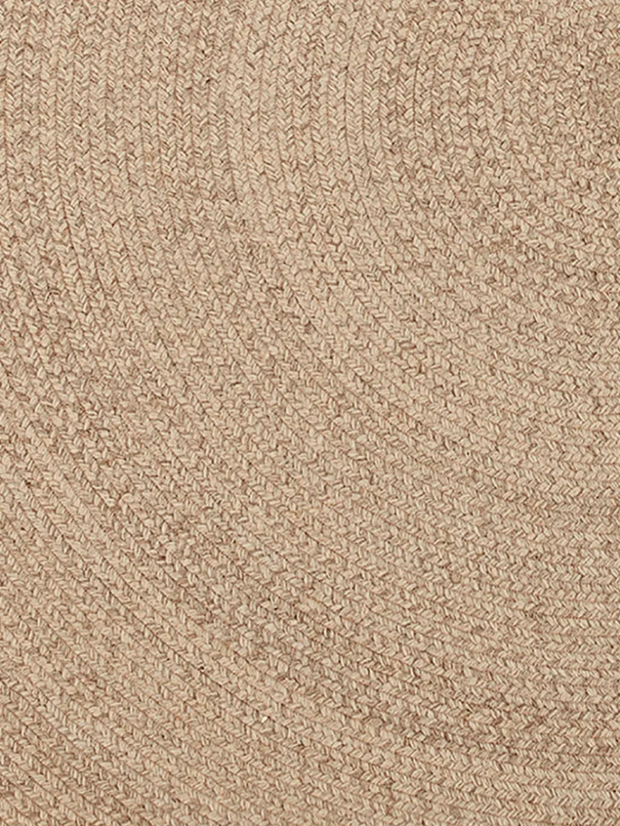 Agna Round Rug - Natural