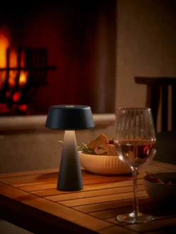 Aldan Outdoor Table Lamp - Black