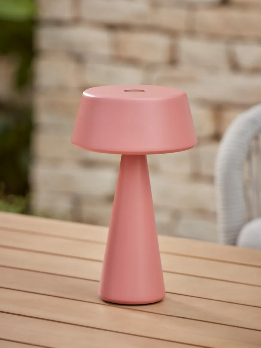 Aldan Outdoor Table Lamp - Coral