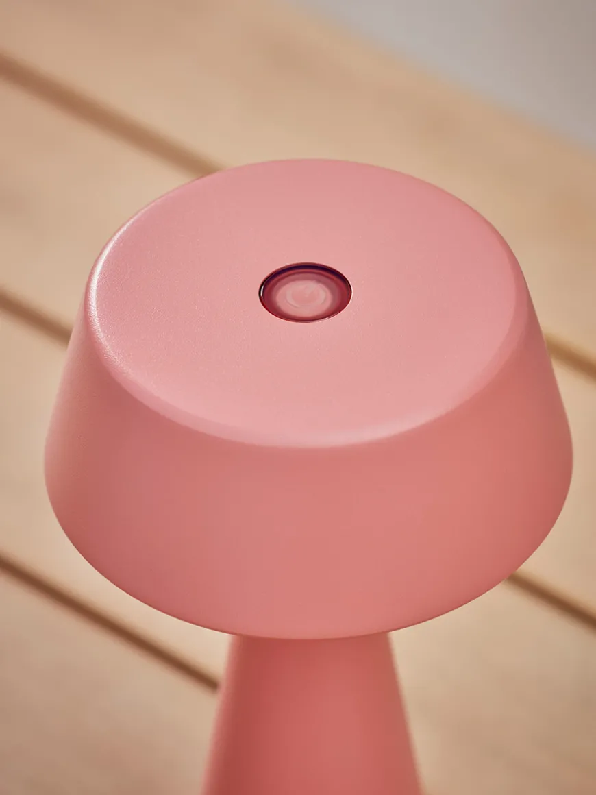 Aldan Outdoor Table Lamp - Coral