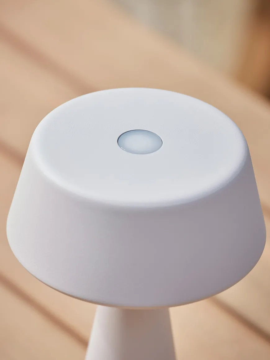 Aldan Outdoor Table Lamp - White