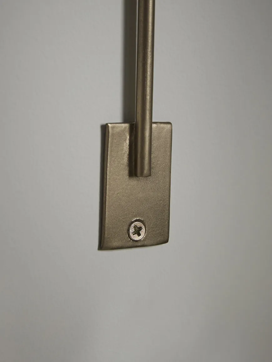 Antique Brass Effect Wall Hook