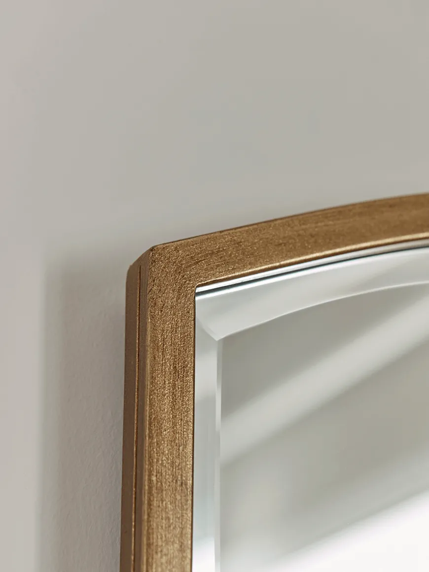 Antique Gold Arch Top - Full Length Mirror