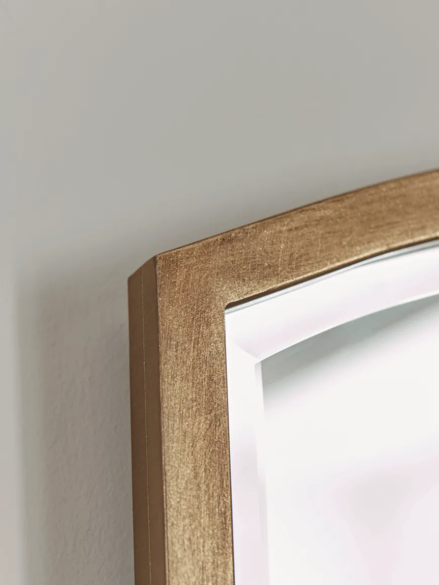 Antique Gold Arch Top - Wall Mirror