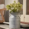 Antique Zinc Milk Churn