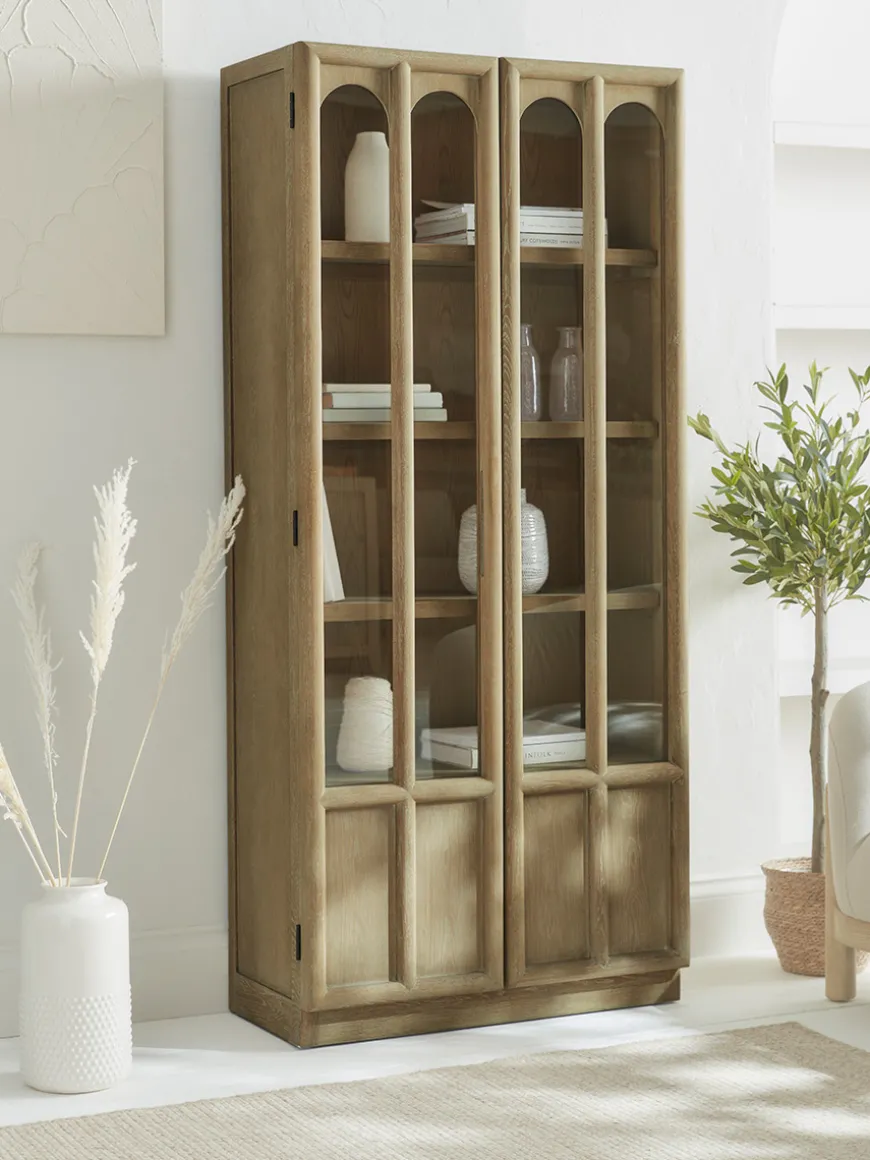 Arched Display Cabinet