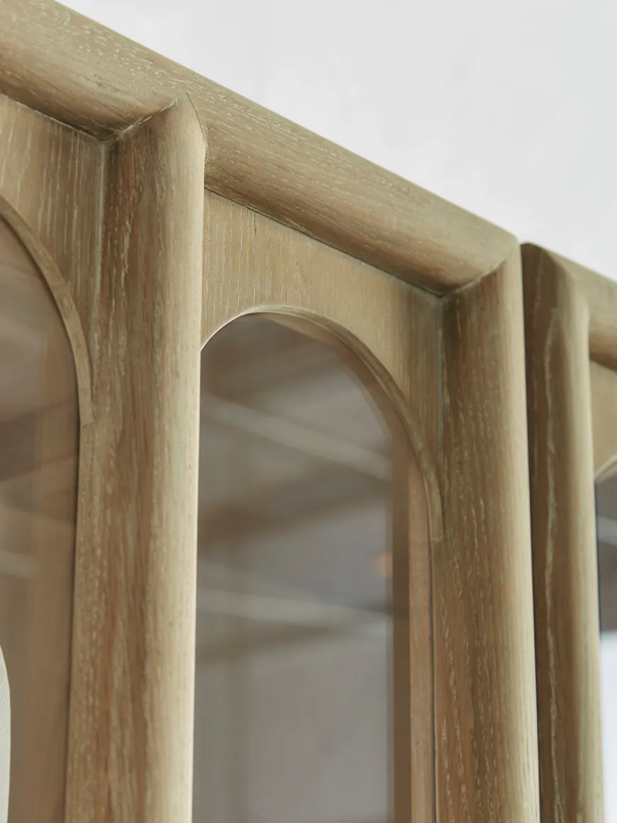 Arched Display Cabinet