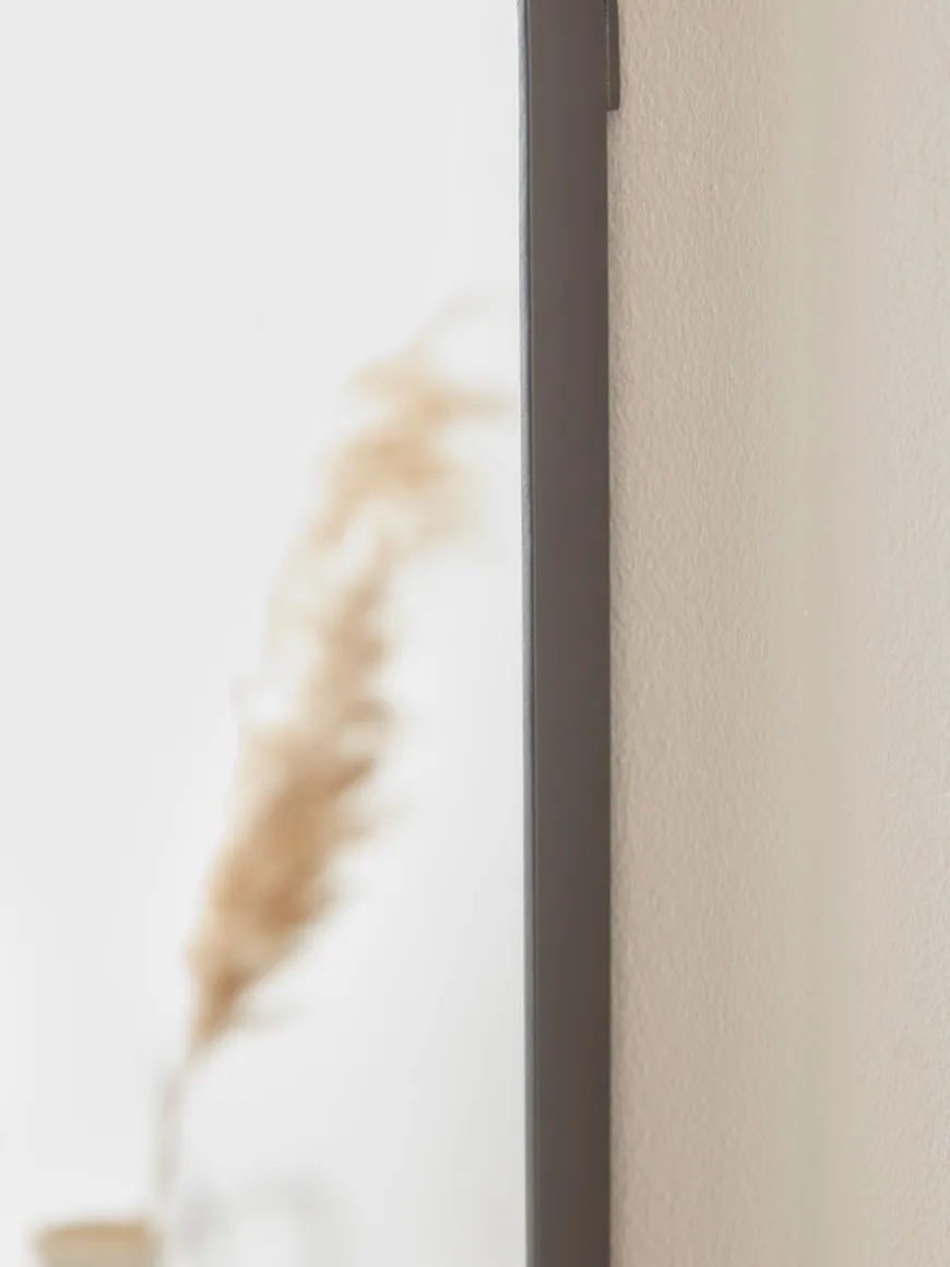 Arched Wall Mirror - Black