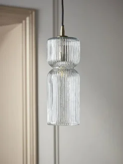Ariane Glass Pendant - Clear