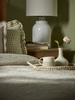 Astrid Bedspread - Chalk