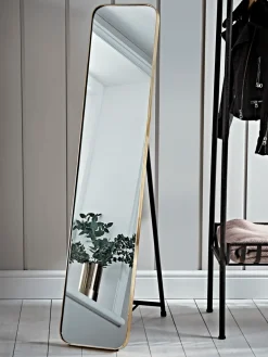Aurum Brass Full Length Mirror