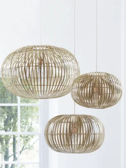Bamboo Pendant Lightshade