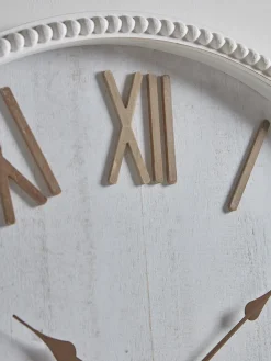 Beaded Wooden Clock