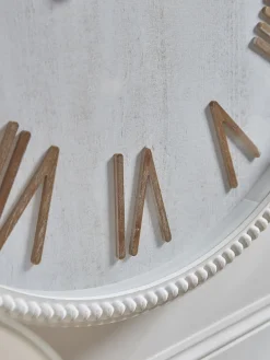 Beaded Wooden Clock