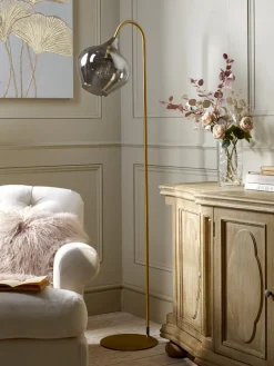 Bell Floor Lamp - Brass
