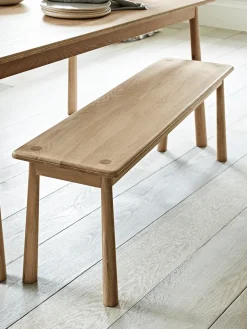 Bergen Oak Bench - Natural