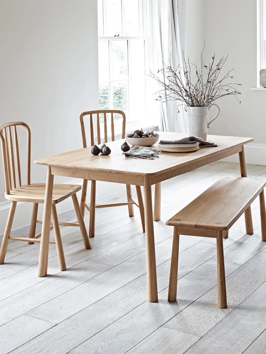 Bergen Oak Dining Table - Natural