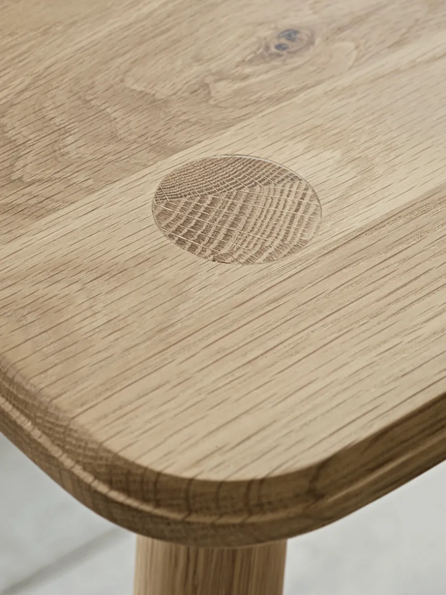 Bergen Oak Dining Table - Natural