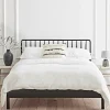 Bergen Oak Double Bed - Black