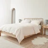 Bergen Oak Double Bed - Natural