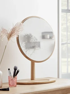 Bergen Oak Dressing Table Mirror
