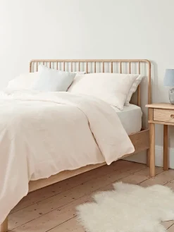 Bergen Oak Superking Bed - Natural