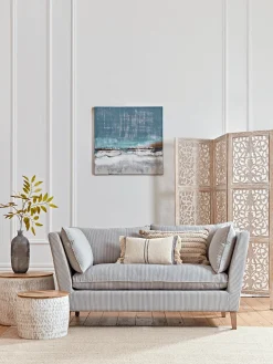 Biscay Striped Sofa