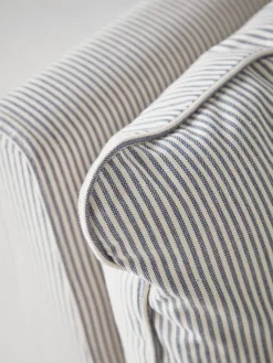 Biscay Striped Sofa - Three Seater