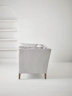 Biscay Striped Sofa - Three Seater