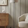 Black & Beige Floor Lamp
