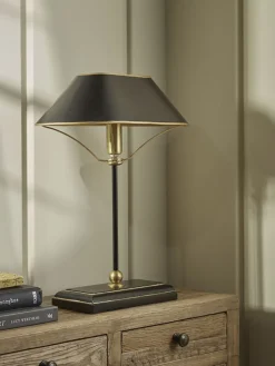 Black & Brass Desk Lamp