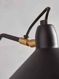 Black & Brass Wall Light