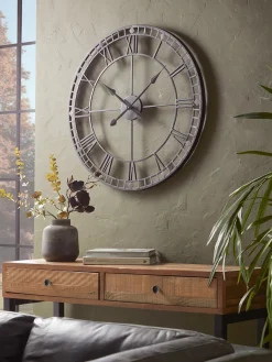 Black Cut Out Clock