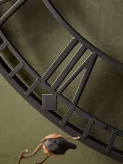 Black Cut Out Clock