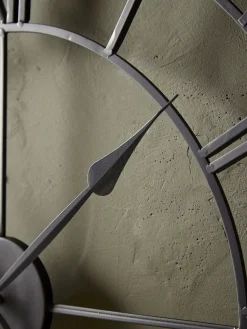 Black Cut Out Clock