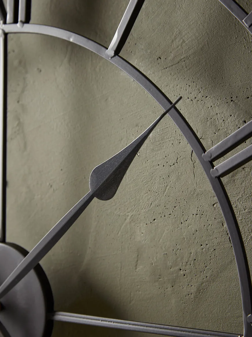 Black Cut Out Clock