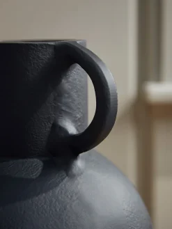 Black Handled Vase