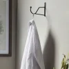 Black Metal Wall Hook