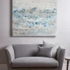 Blue Abstract Canvas