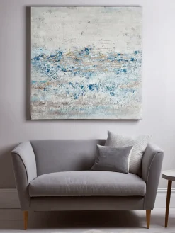 Blue Abstract Canvas