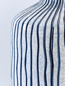 Blue Stripe Table Lamp