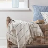 Blue Striped Throw