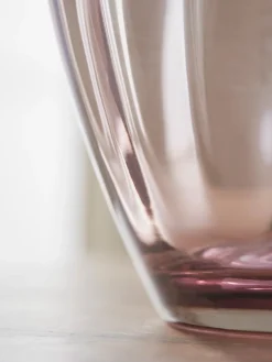Blush Scalloped Edge Vase