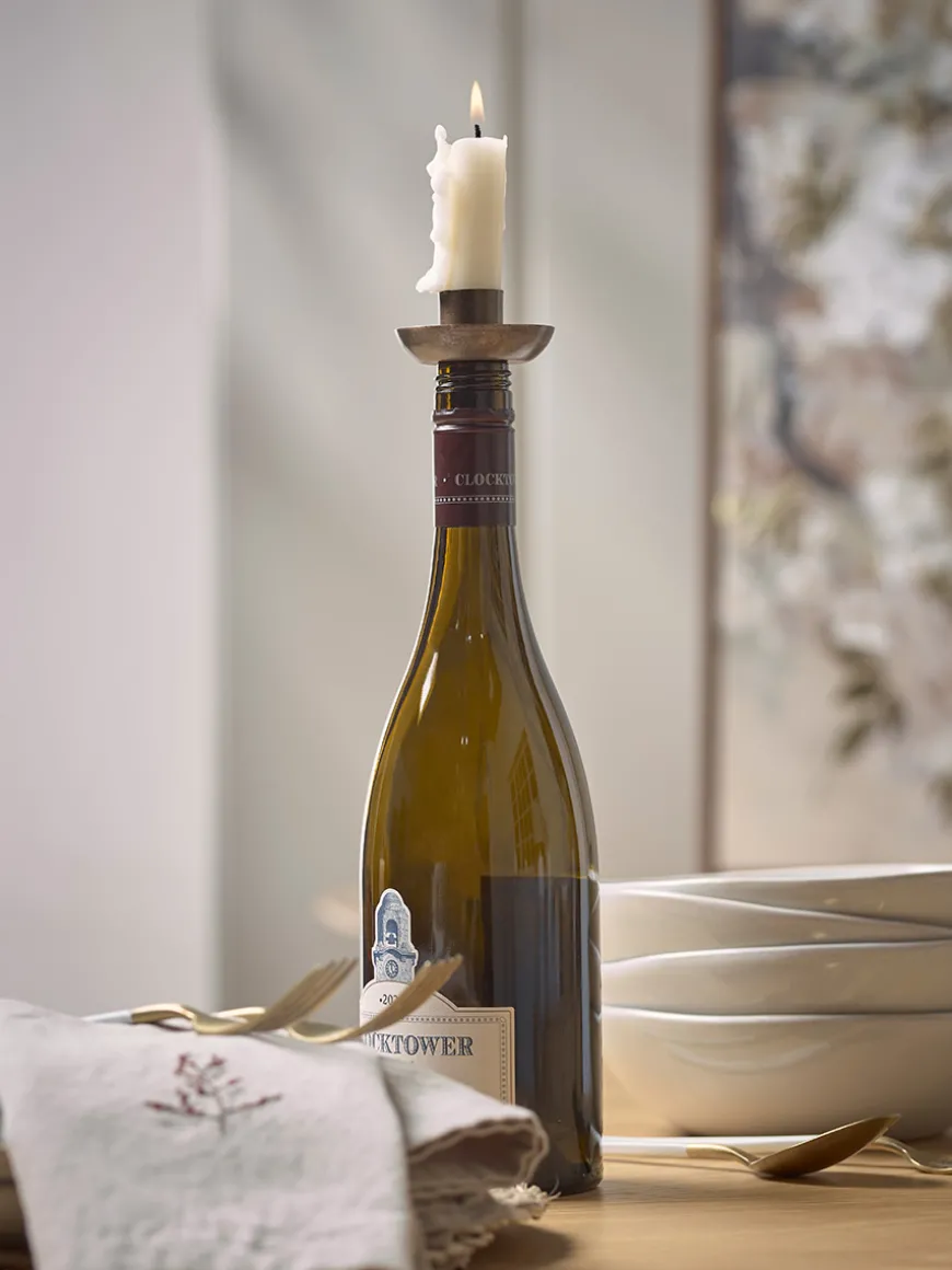 Bottle Top Candle Holder