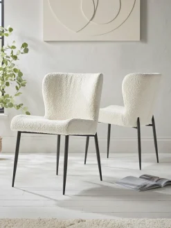 Bouclé Dining Chair
